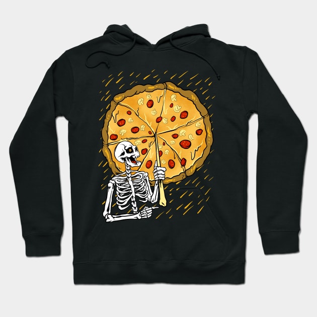 pizza before rain Hoodie by spoilerinc